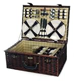 Picnic Beyond Terazzo Willow Picnic Set with Service for Six