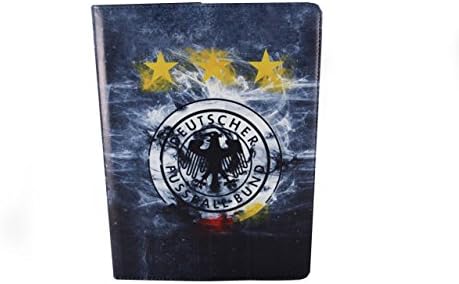 StyleProtect Apple iPad Mini 4 - EURO 2016 Germany Soccer Design -360 Degree Rotating Stand Smart Case Cover for iPad Mini 4