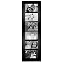 Malden 2012-664 Berkeley 4 by 6 Beveled Wood Edge 6 Opening Collage, Black