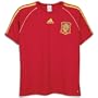 Spain 07-09 Home Soccer T-Shirt