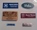 Custom Personalized Laser Engraved Name Badges ~ Brand New!