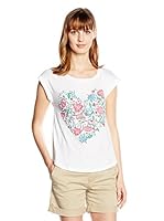 Springfield Camiseta Manga Corta (Blanco)