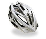 MET Veleno SIM Adult MTB Cycle Helmet - White/silver, 58-60cm