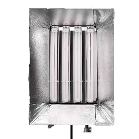 Interfit CoolTUBZ 4 Fluorescent 4 Tube Panel Light and Bag with 4 Bulbs