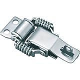 TRUSCO(トラスコ) パッチン錠 鍵穴付バネタイプ ステンレス 2個入 P31HSUS