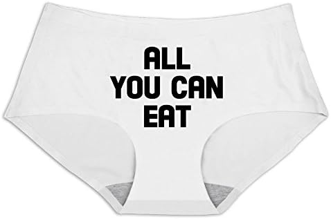 All You Can Eat Ice Panties Size M White