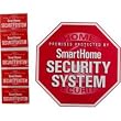 GE 45400 SmartHome Security Yardstake with Window Stickers