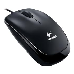 LOGICOOL �I�v�e�B�J���}�E�X ���E�{�^���E�X�N���[���z�C�[������ M115 �u���b�N M115BK