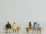4140%2BXYHW L. SL160  100 Figuren Reisende Modellbahnfiguren N 1:160 11mm