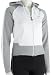 Sport & Fitness : NIKE LADIES TOP Graphic full zip top, weiss
