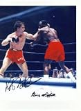 EMILE GRIFFITH VITO ANTUOFERMO AUTOGRAPHED 8X10 BOXING PHOTO (BOXING)