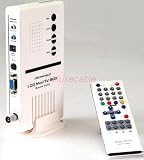 Manhattan LCD TV Converter/Tuner Analog TV, Full Function Remote Control