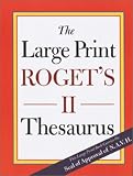 The Large Print Roget's 2 Thesaurus
