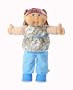 Cabbage Patch Kids Feature Doll Magic Touch - Caucasian Girl Red Hair