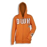 Wilde Kerle Zipup Sweatshirt mit Kapuze, orange, Größe 152