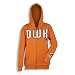 Sports : Wilde Kerle Zipup Sweatshirt m. Kapuze, orange