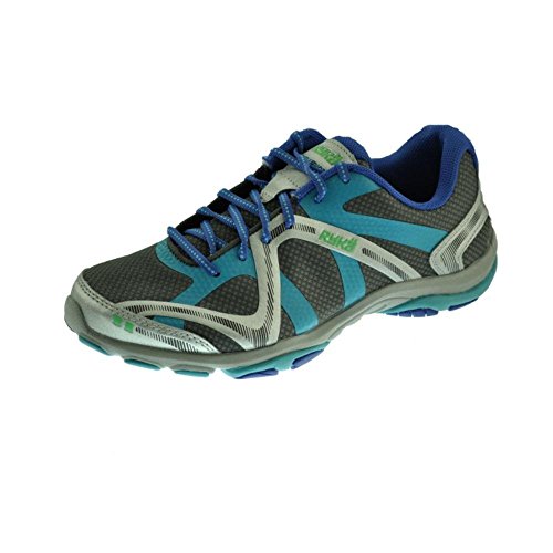 RYKA Women's Influence Shoe,Grey/Blue/Green,5 M US