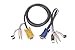 IOGear G2L5301U - keyboard / mouse / video / audio cable - 3 ft ( G2L5301U )