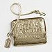 Coach Limited Edition Poppy Phone Case Wallet Purse 42849 Metallic Gold