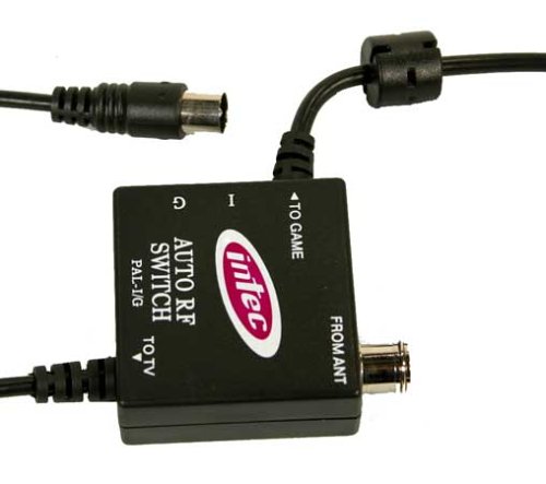 Childrens Toyshop  Video Games : INTEC Xbox Auto RF RFU Connection Adaptor
