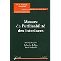 Mesure de l'utilisabilit� des interfaces