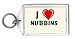 I Love nubbins Keychain