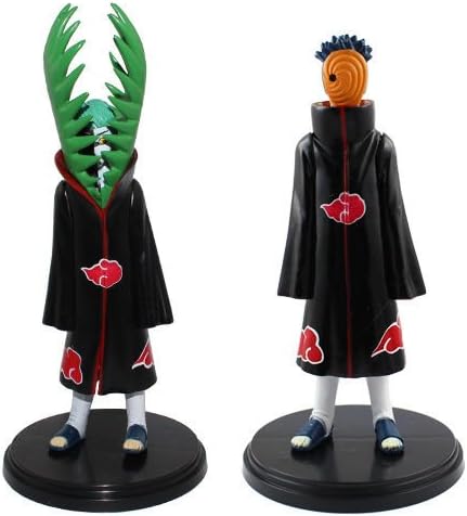 Details About 2x Naruto Akatsuki Uchiha Madara & Zetsu PVC Figure Set