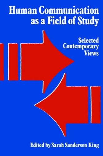 Buy Human Communication as a Field of Study: Selected Contemporary Views (SUNY Series, Human Communication Processes) online at Discounted New and Used prices. Delivered to your door with Off-The-Bookshelf.