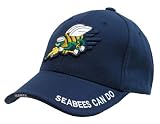 Military Hat Adjustable - Sea Bees
