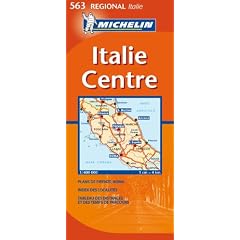 Carte RGIONAL Italie Centre