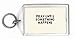 Pray until something happens Keychain