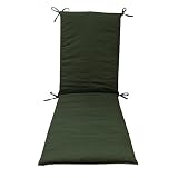 Outdoor Living : Diamond Chaise Cushion - Green
