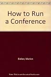 How to run a conference