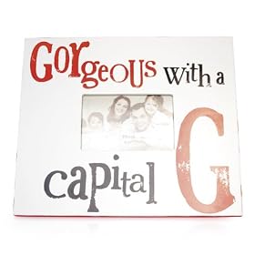 Bright Side - Gorgeous With A Capital G - Photo Frame