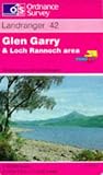 Glen Garry and Loch Rannoch Area (Landranger Maps)