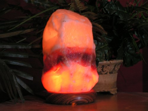 Small Salt Crystal Lamp 5-7 Lbs