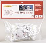 CELEBRATIONS INLITEN - D 14081W-73A 100 MINI ICICLE LIGHTS