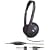 Cyber Acoustics 3.5MM Plug ACM-90 Stereo Headset with Volume Control (Black)