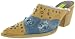 PENNY LOVES KENNY Pony Express Womens Denim Leather Studded Western Slip-On Clogs Sho...