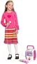 Barbie Karaoke Cassette Tape Player with Microphone "Sing With Me"