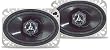 Kicker DS46 4"x6" 2-way car speakers