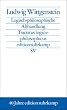 Logisch-philosophische Abhandlung. Tractatus logico-philosophicus