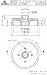 Brembo 21023 Rear Brake Drum