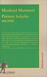 Poemes kabyles anciens