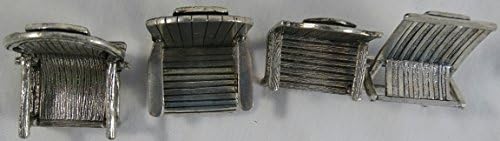 Universal Pewter 4 Small Chair Place Holders