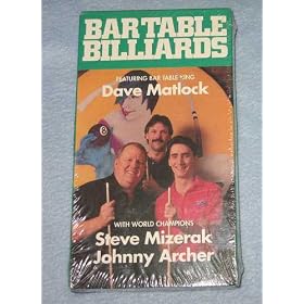 Bar Table Billiards featuring Bar Table King Table Dave Matlock and Steve Mizerak and Johnny Archer