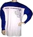 Search : Girbaud Parulas Royal White Long Sleeve Tee (FREE Priority Mail Shipping)
