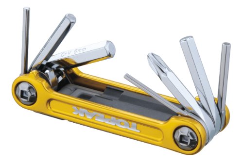 Topeak Mini 9 Pro Mini Tool with Neoprene Bag (Gold)