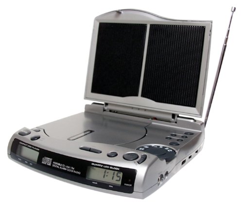 Spectra LTCD-200 CD Player Alarm Clock w/ AM/FM Radio