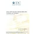 China ERP Solution Market 20092013 Forecast and Analysis